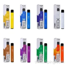 มีสไตล์ 600 พัฟ 2 มล. เอลฟ์บาร์แบบใช้แล้วทิ้ง vape